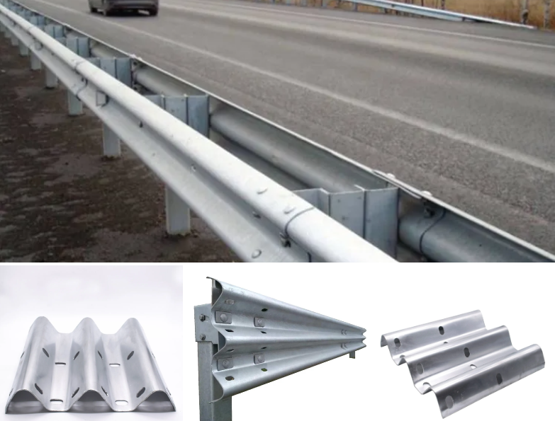 guardrail rolling forming machine