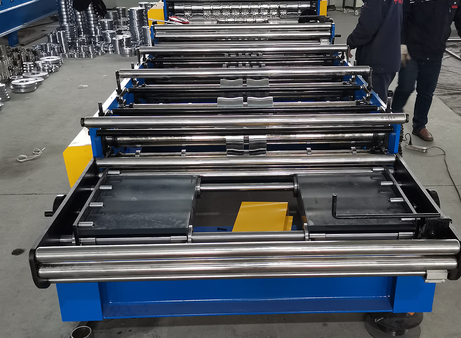 metal roofing sheet roll forming machine