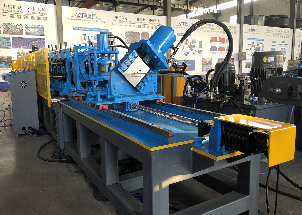 C Channel and Box Channel roll forming machine