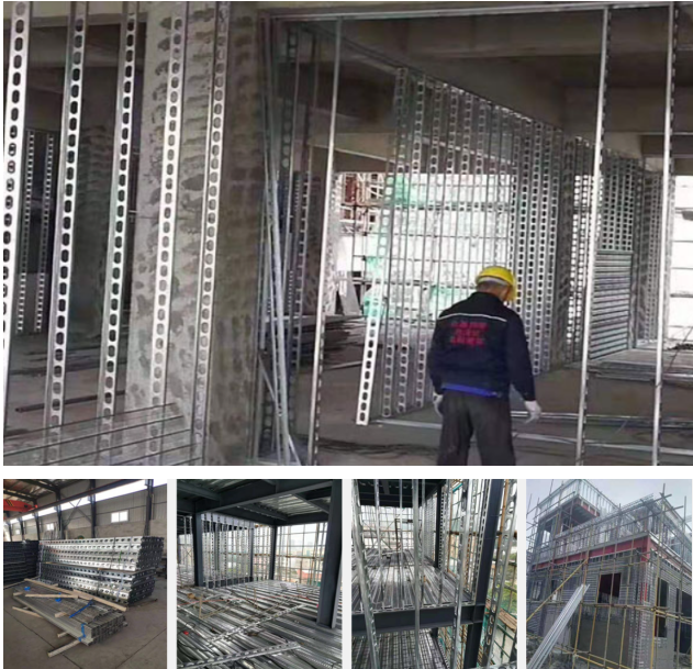 grouting keel rolling machine