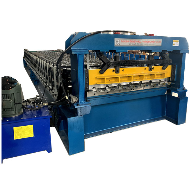 ZHONGTUO Molding frame metal roofing sheet machine