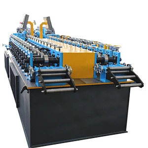 Combined stud and track roll forming machine