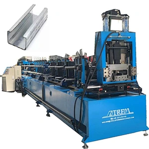 Fully Automatic C Profile Rolling Forming Machine with Stacker