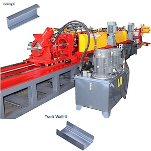Galvanized Metal Stud And Track Drywall Framing Roll Forming Machine
