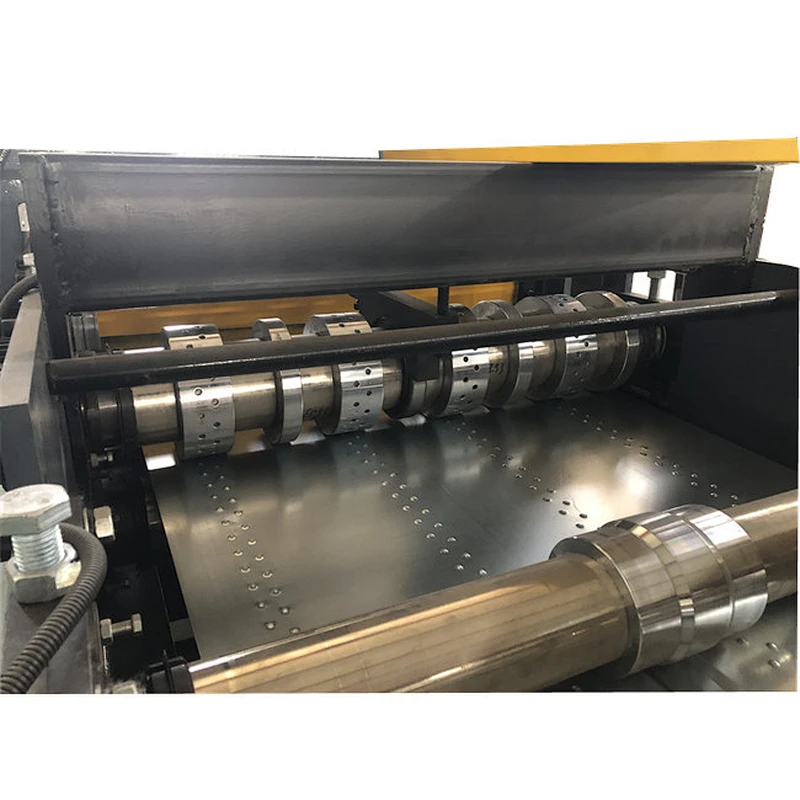 Composite metal floor decking rolling forming machine
