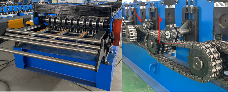 Composite Metal Deck rolling forming machine