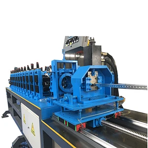 Light duty and heavy duty slotted angle roll forming machine