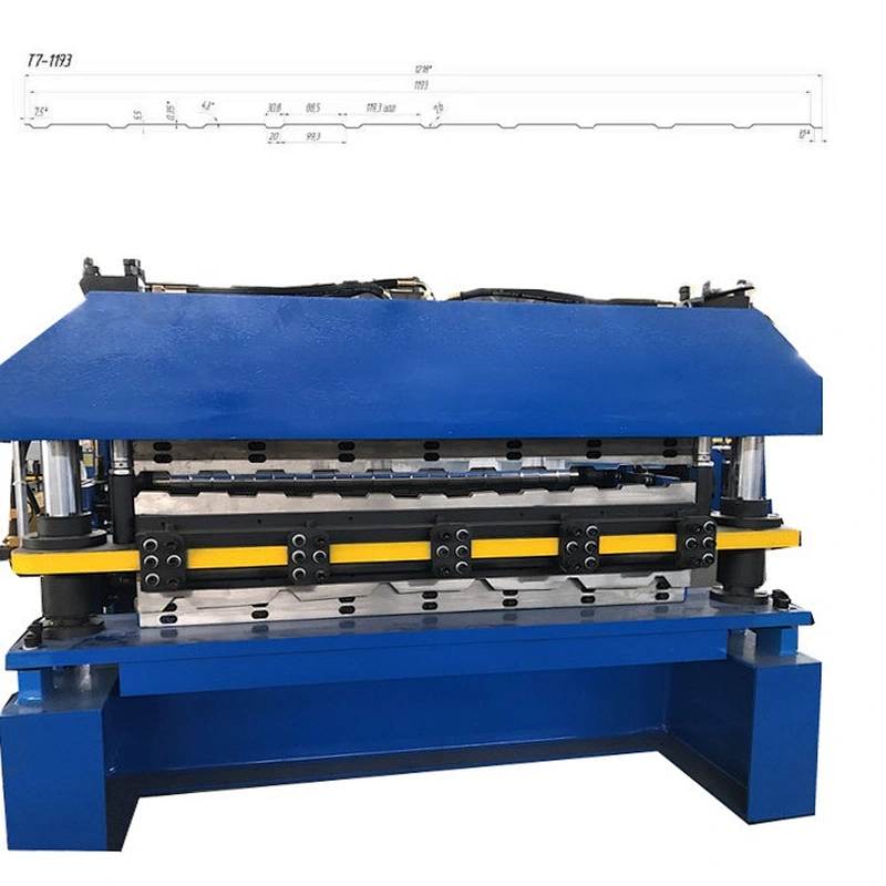 C8 and C25 metal roofing sheet machine for Russian market