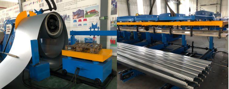 Composite Deck Roll Forming Machine