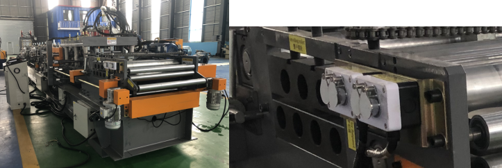 Automatic C Z purlin roll forming machine