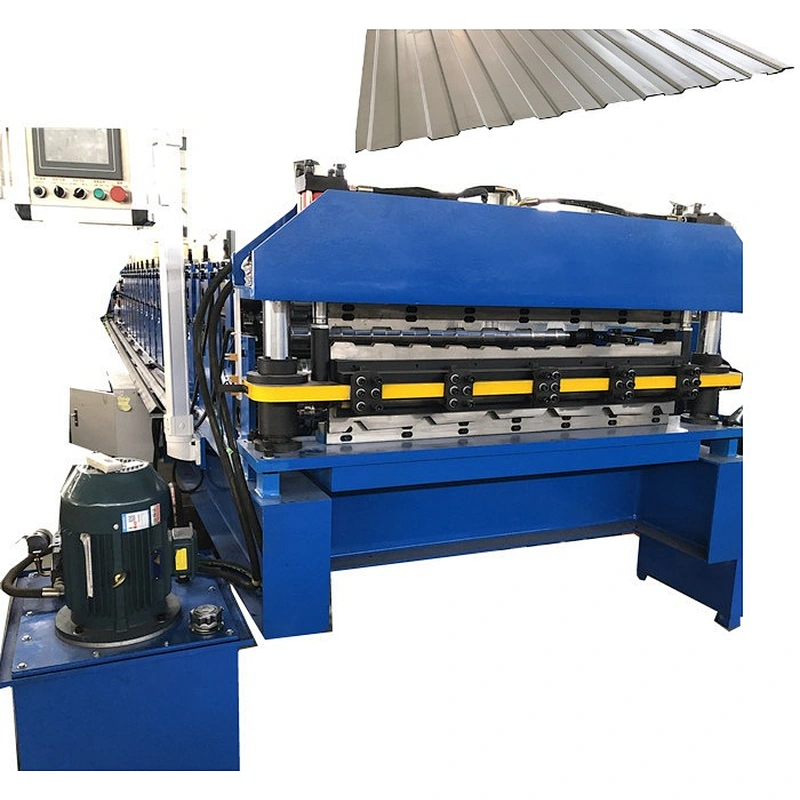 C8 and C25 metal roofing sheet machine for Russian market