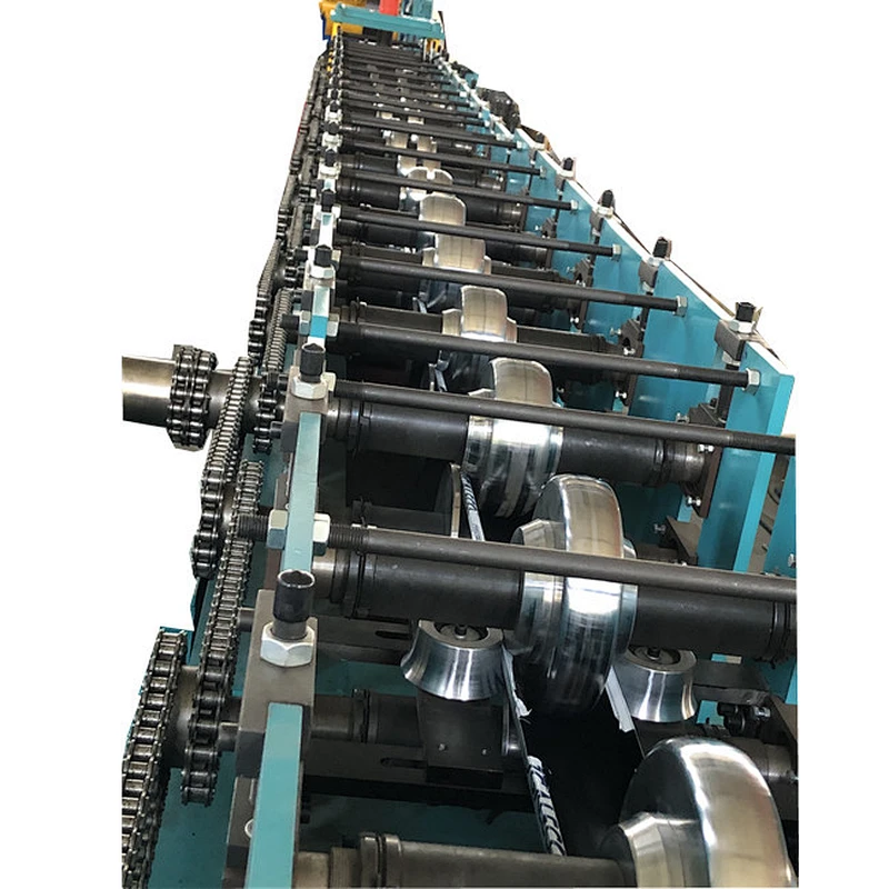 Half round gutters rolling forming machine