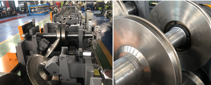 Automatic C Z purlin roll forming machine