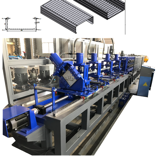 Galvanized Steel Drywall Framing Stud Roll Forming Machine