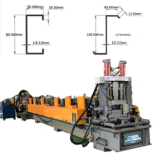 Automatic C Z purlin roll forming machine for Dominica market