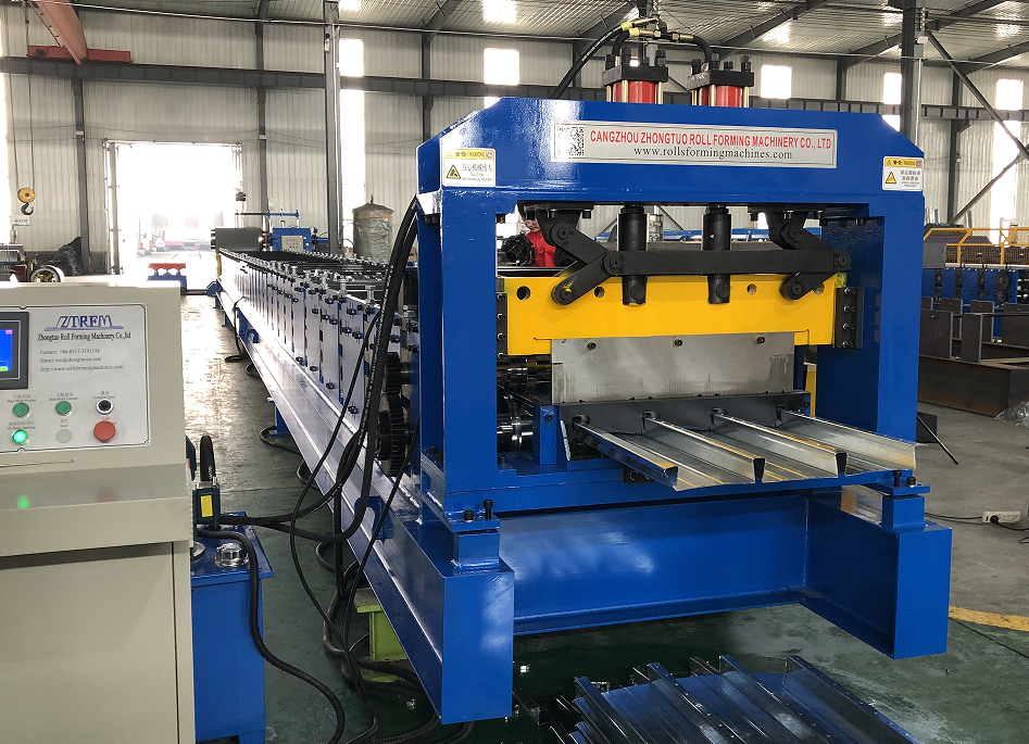 steel decking roll forming machine