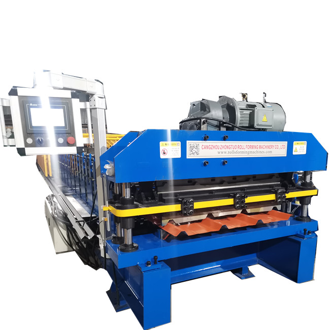 C8 and C25 metal roofing sheet machine for Russian market