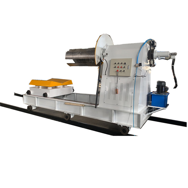 Movable hydraulic decoiler automatic type 5 ton, 7 ton and 10 ton available