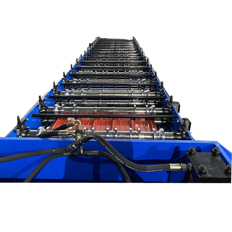 Metal roofing sheet rolling forming machine for Saudi Arabia
