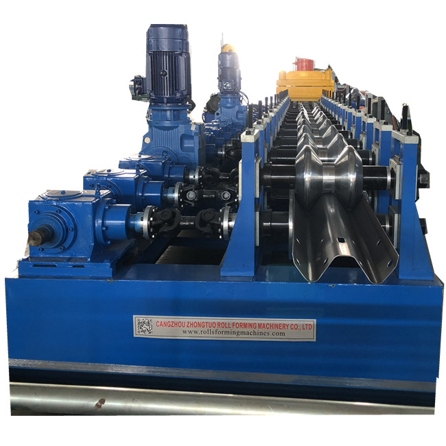 Highway Guard Rail Two Wave or W beam Cold Rolled Forming Machine