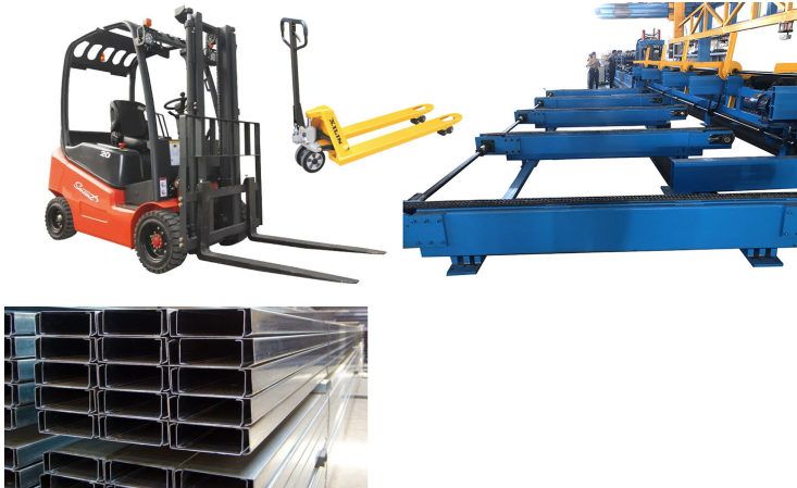 C purlin roll forming machine
