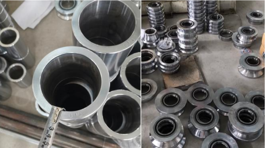 Wall cladding panel roll forming machine