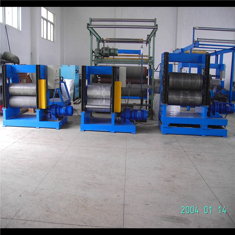 Metal wooden texture embossing rolling machine