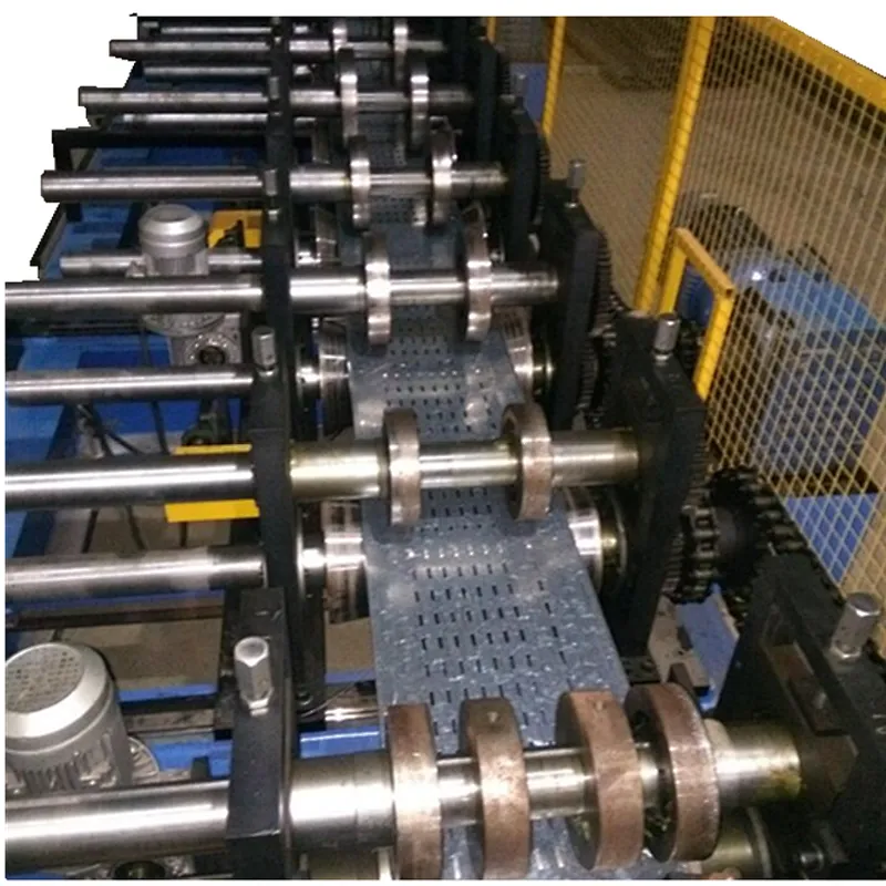 Cable tray rolling forming machine