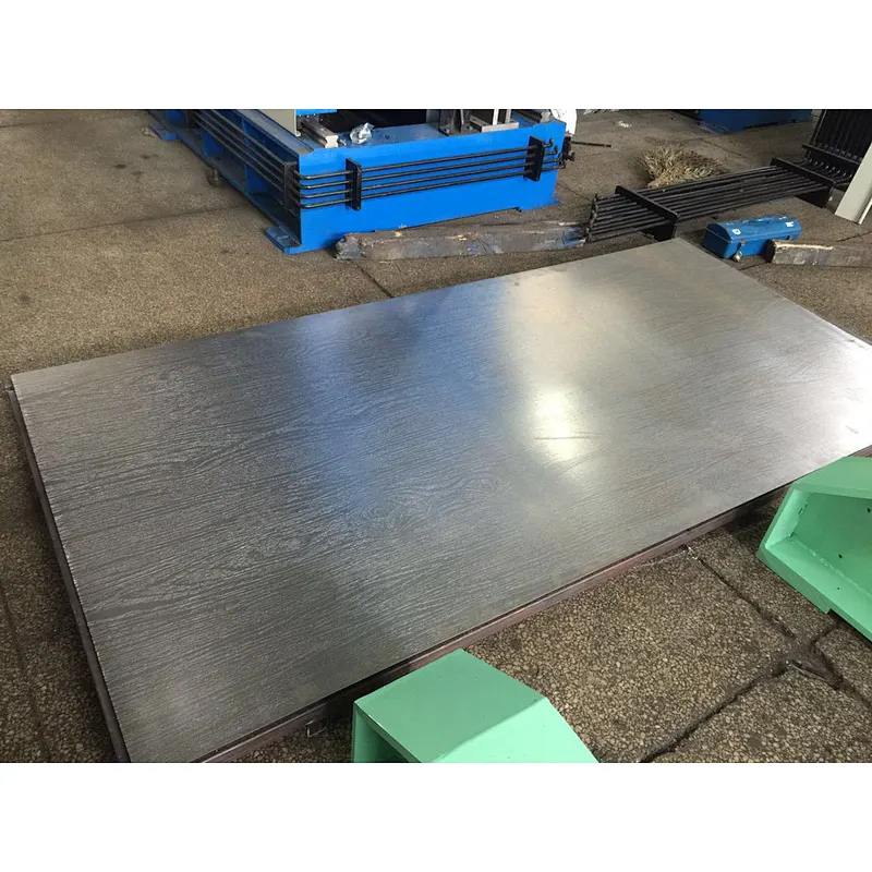 Metal wooden texture embossing rolling machine