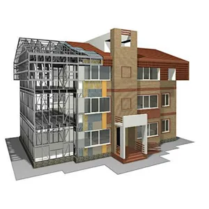 Light Keel Villa Steel House Frame Roll Forming Machine