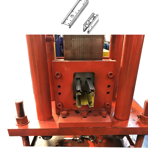 Zhongtuo rolling shutter door track door rail roll forming machine
