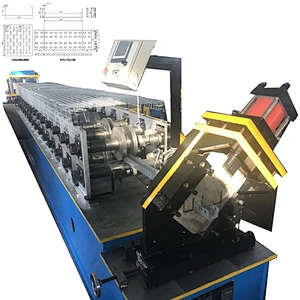 Light duty cable tray machine with cable extension making also