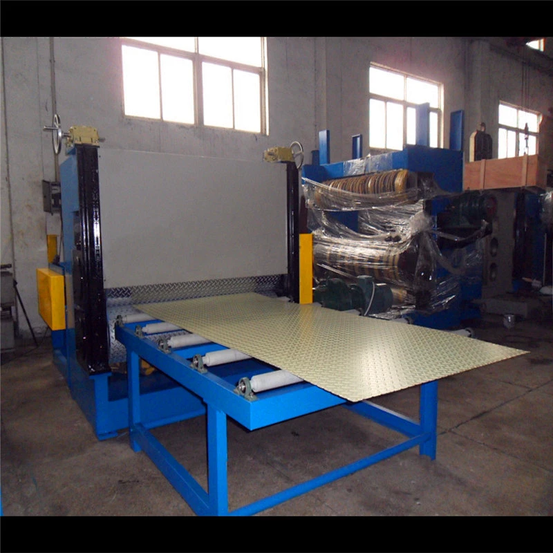 Metal wooden texture embossing rolling machine