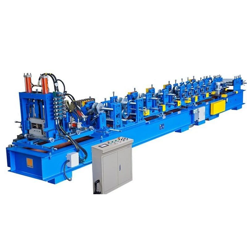 C purline from 80 to 400mm rolling forming machine with different embossing ribs