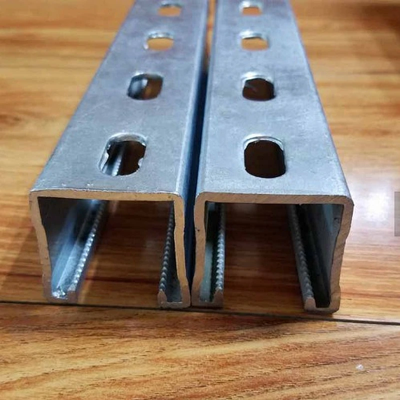 Anti-vibration bracket C channel making machine