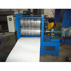 Simulation brick pattern metal embossing production line