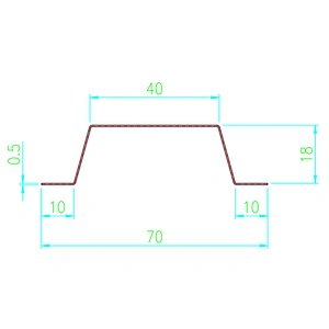 omega roll forming machine furring channel machine