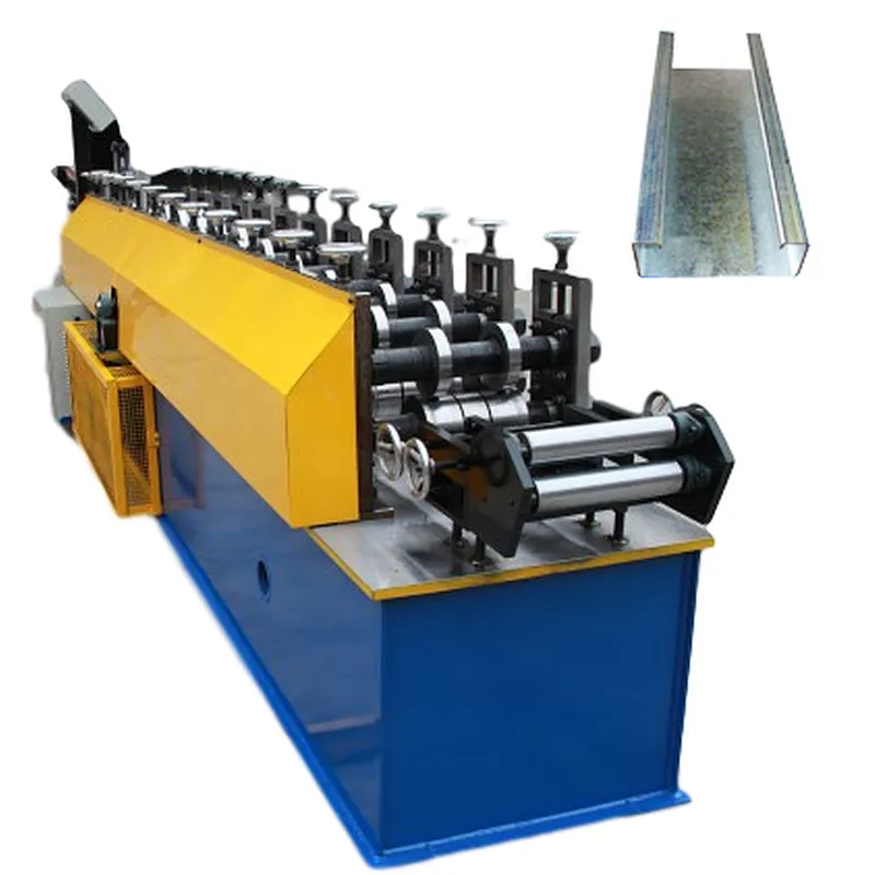 Metal stud and track rolling forming machine