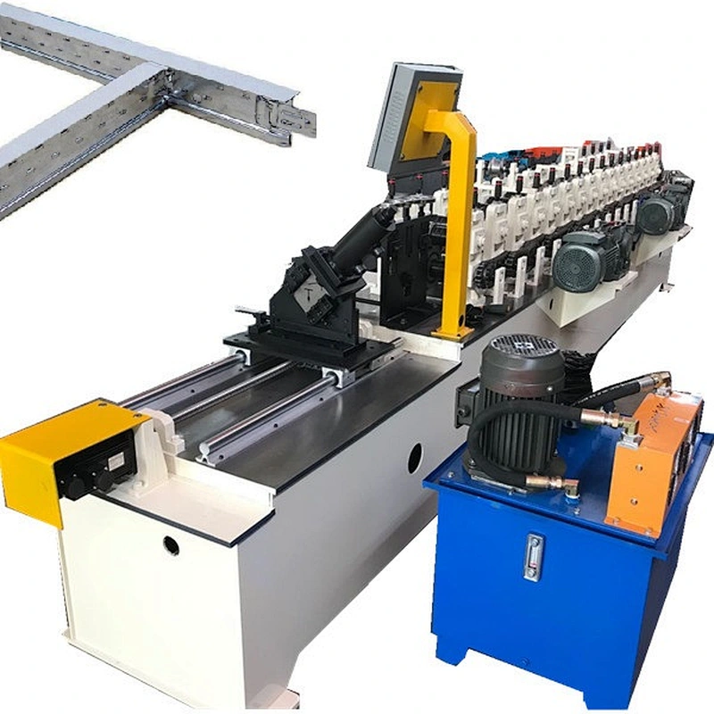 Ceiling T Grid Rolling Forming Machine