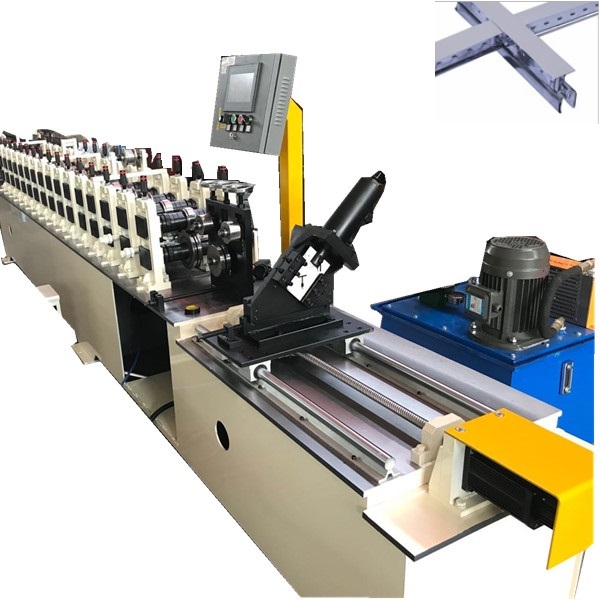 Ceiling T Grid Rolling Forming Machine