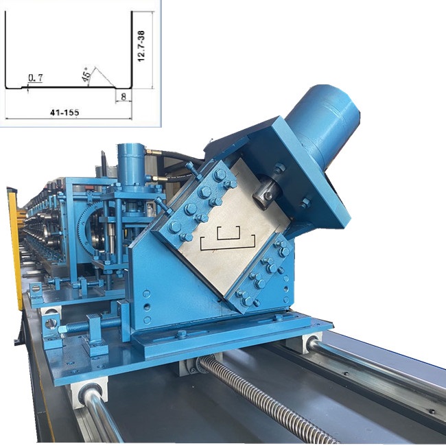Automatic stud and track rolling forming machine