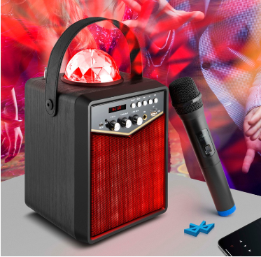 Disco Wooden Bluetooth Speaker