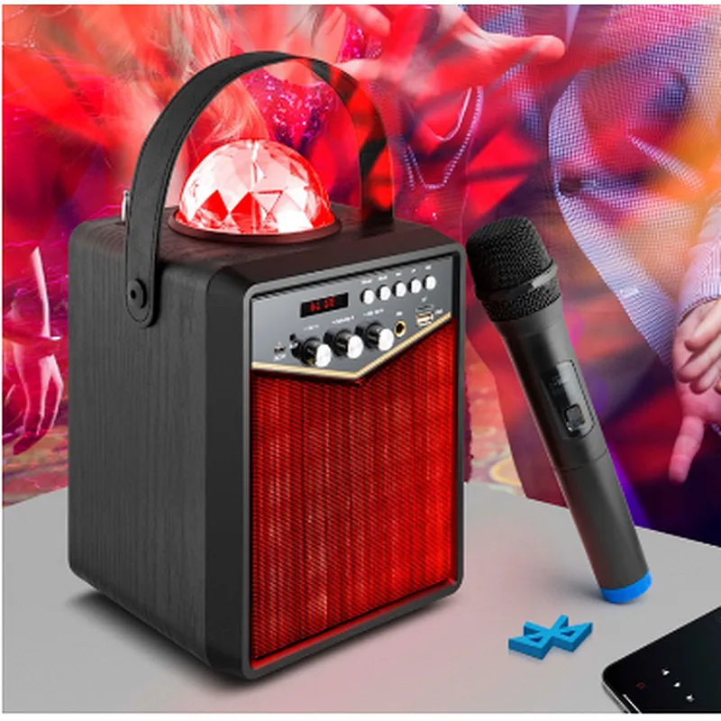 Disco Wooden Bluetooth Speaker