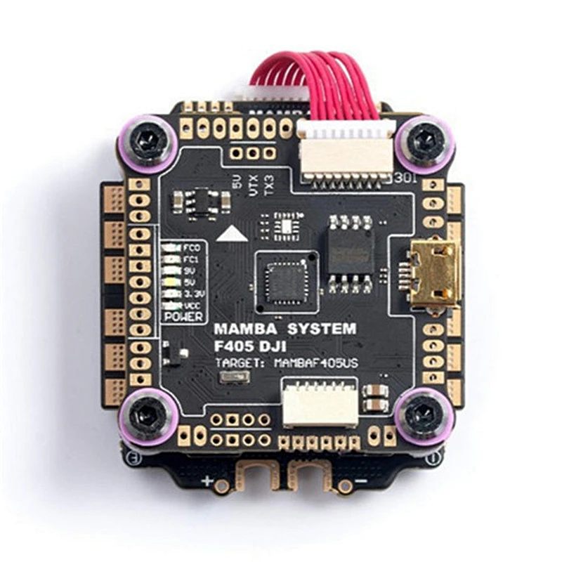 MAMBA F405 D JI Betaflight Flight Controller F50 50A 3-6S 4-in-1 ESC DSHOT600 FPV Racing Brushless ESC Stack