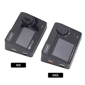 ToolkitRC M8S 400W 18A Color Screen Balance Charger Discharger for 1-8S Lipo LiHV Pb Battery