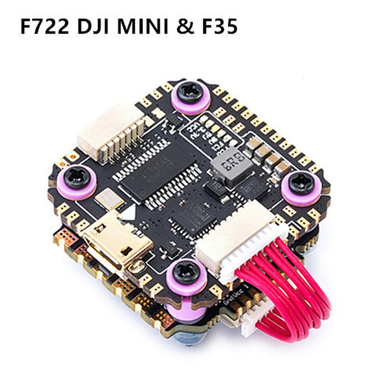 20x20mm MAMBA F722 D JI  MINI F7 Flight Controller OSD & F35 35A 6S Blheli_S Brushless ESC for RC Drone FPV Racing FPV Air Unit
