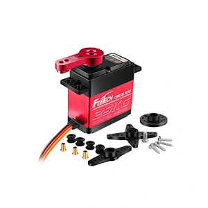7.4V 25kg.cm Digital 180 Degree Aluminum Middle Shell Aluminum Gear Air Core Cup Rc Servo