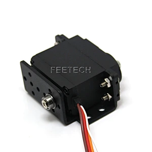 Part & Accessories DIY aluminum alloy black servo brackets Serial Bus Servo/Dual-axis digital servo for DIY bionic robot joint r