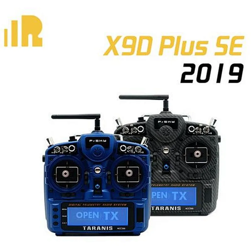FrSky 2.4G Taranis X9D Plus SE 2019 Transmitter (2019 Edition) - Carbon Fiber/Night Blue