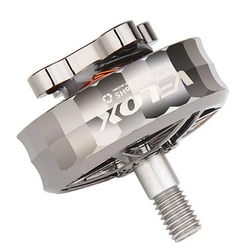T-motor VELOX V2306.5 4S 2550KV Brushless Motor Golden/Black/Sliver 12mm shaft length For FPV Racing RC Drone